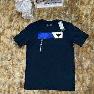 New! UnderArmour Project Rock Logo T-shirt